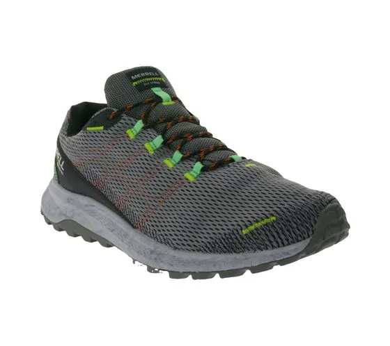 Scarpe da trail running Merrell Fly Strike GTX scarpe outdoor da uomo sostenibili e vegane Gore-Tex J067469 Grigio