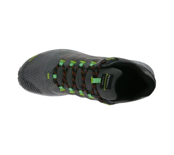 Scarpe da trail running Merrell Fly Strike GTX scarpe outdoor da uomo sostenibili e vegane Gore-Tex J067469 Grigio