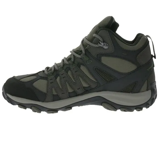 Scarpe da trekking Merrell Accentor Sport 3 Mid GORE TEX scarpe outdoor da uomo sostenibili J135503 Grigio/Verde