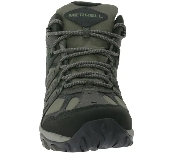 Scarpe da trekking Merrell Accentor Sport 3 Mid GORE TEX scarpe outdoor da uomo sostenibili J135503 Grigio/Verde