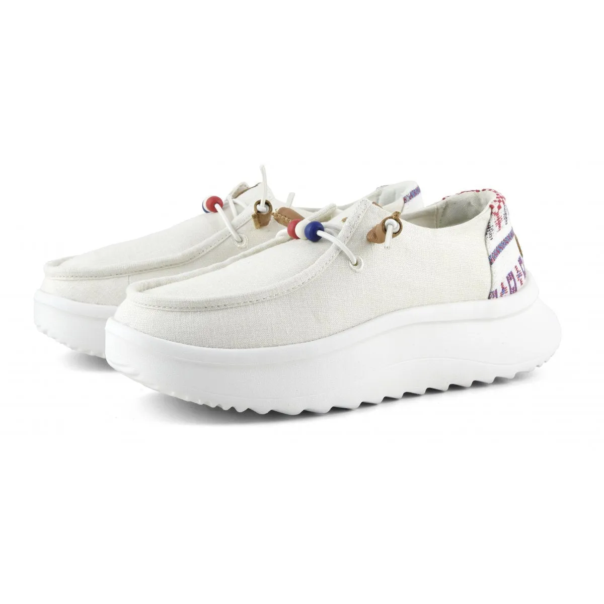 Scarpe donna Wendy peak baja stripe  col. WHITE