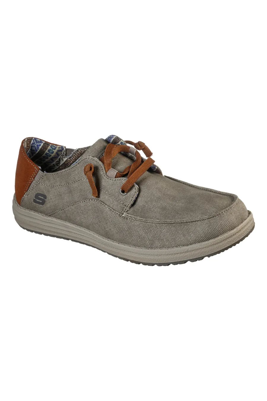 Scarpe Stringate Taupe da Uomo Skechers Melson-Planon