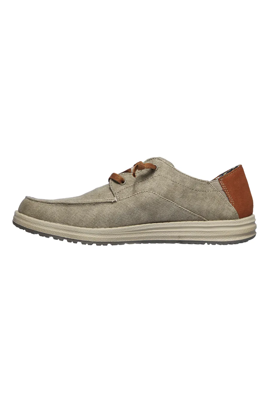 Scarpe Stringate Taupe da Uomo Skechers Melson-Planon