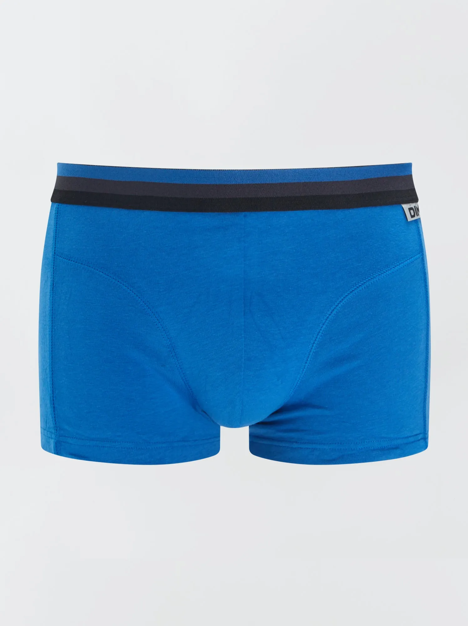 Set di 3 boxer in cotone stretch 'DIM' - BLU