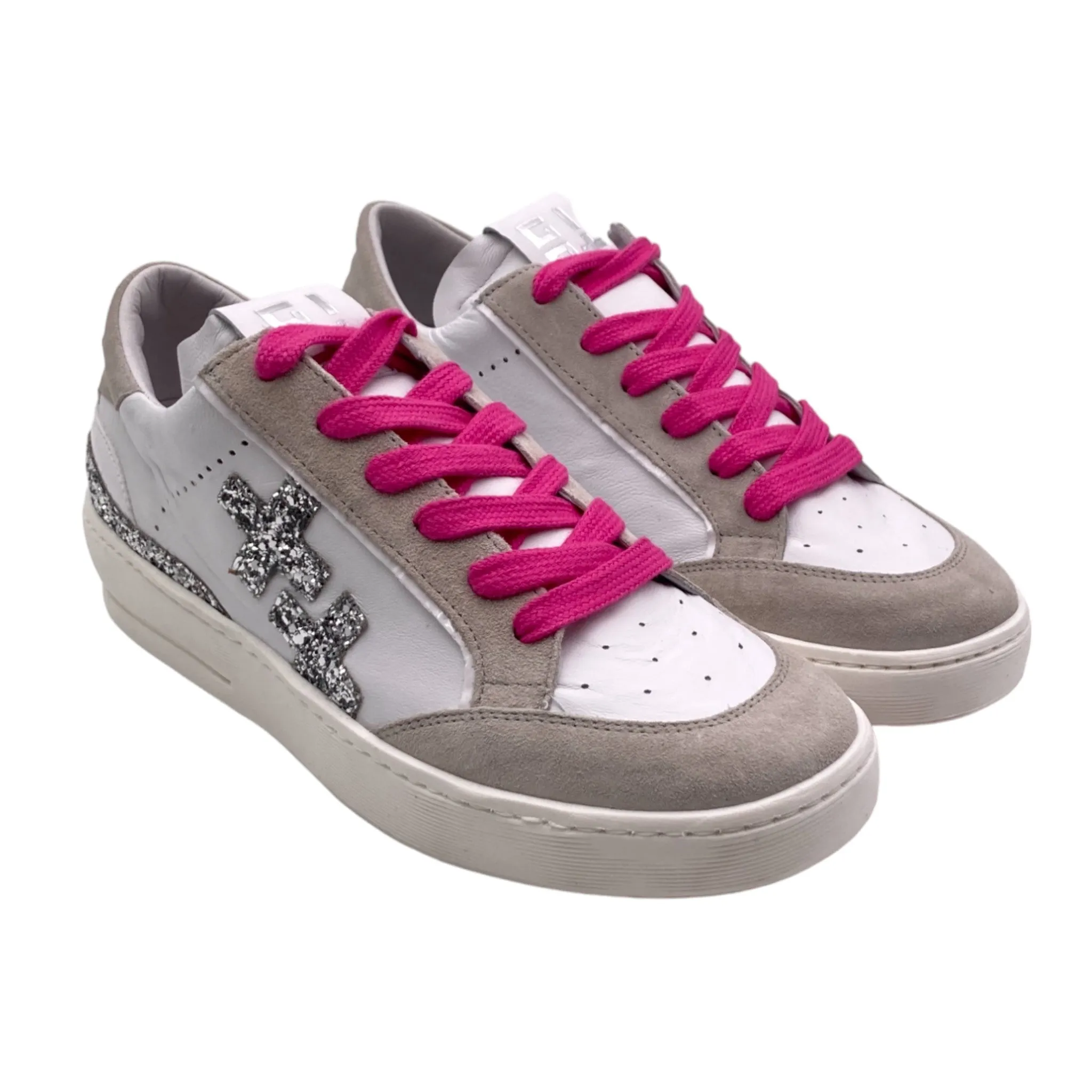 Sneaker Donna GIO+ VITTO05  combi argento