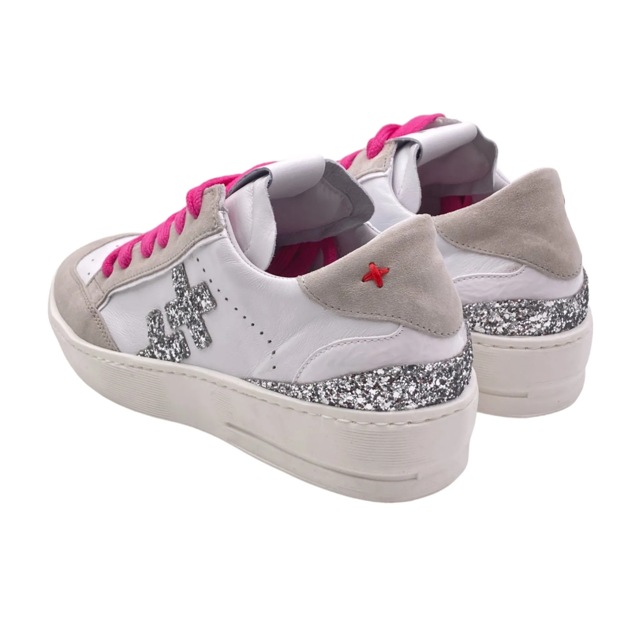 Sneaker Donna GIO+ VITTO05  combi argento