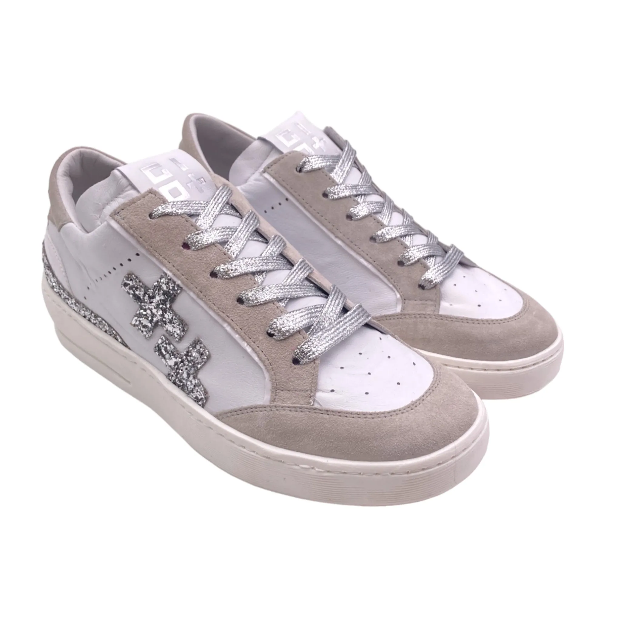 Sneaker Donna GIO+ VITTO05  combi argento