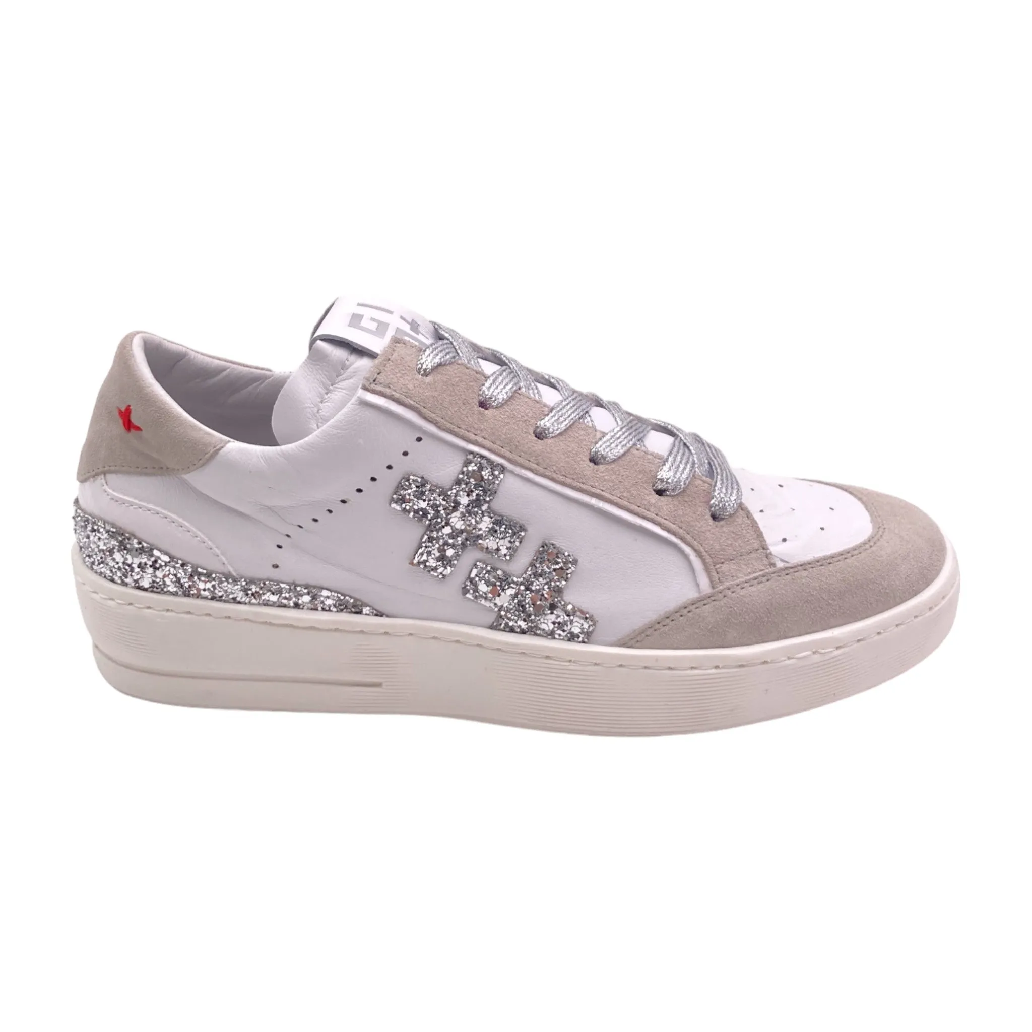 Sneaker Donna GIO+ VITTO05  combi argento