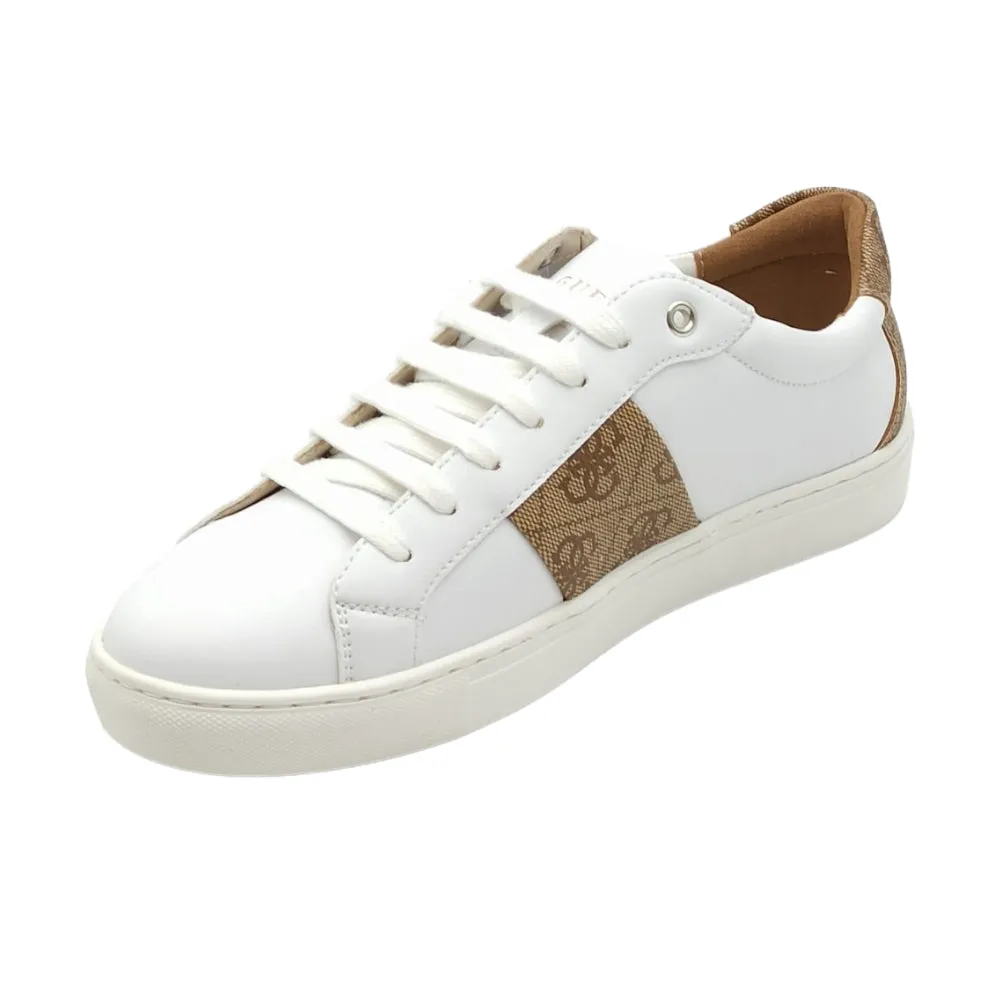 Sneaker donna Guess FL7TDOFAL12 WHITE BROWN