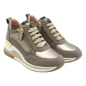 Sneaker donna Keys K 8326 taupe/tortora