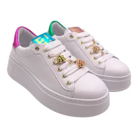 Sneaker Donna pelle GIO+ PIA158A combi bianco coccinelle