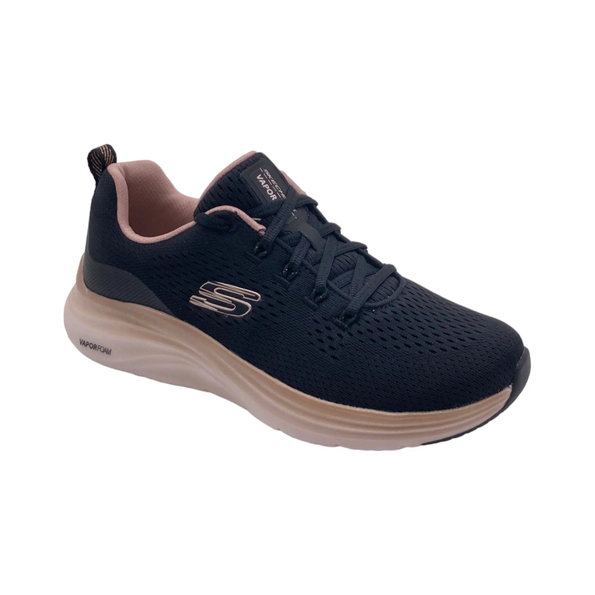 Sneaker Donna Skechers 150025 BKRG vapor foam midnight glimmer