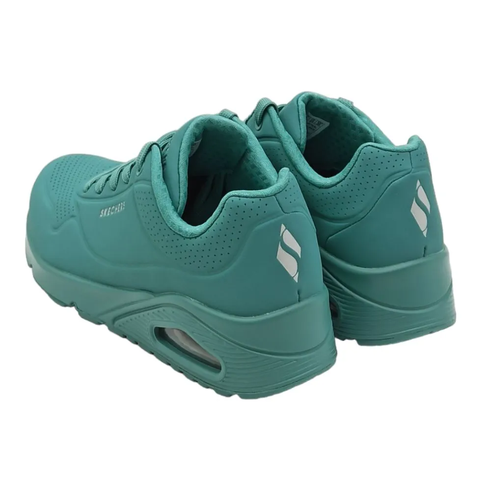 Sneaker donna SKECHERS 73690 UNO GOLDEN AIR TEAL