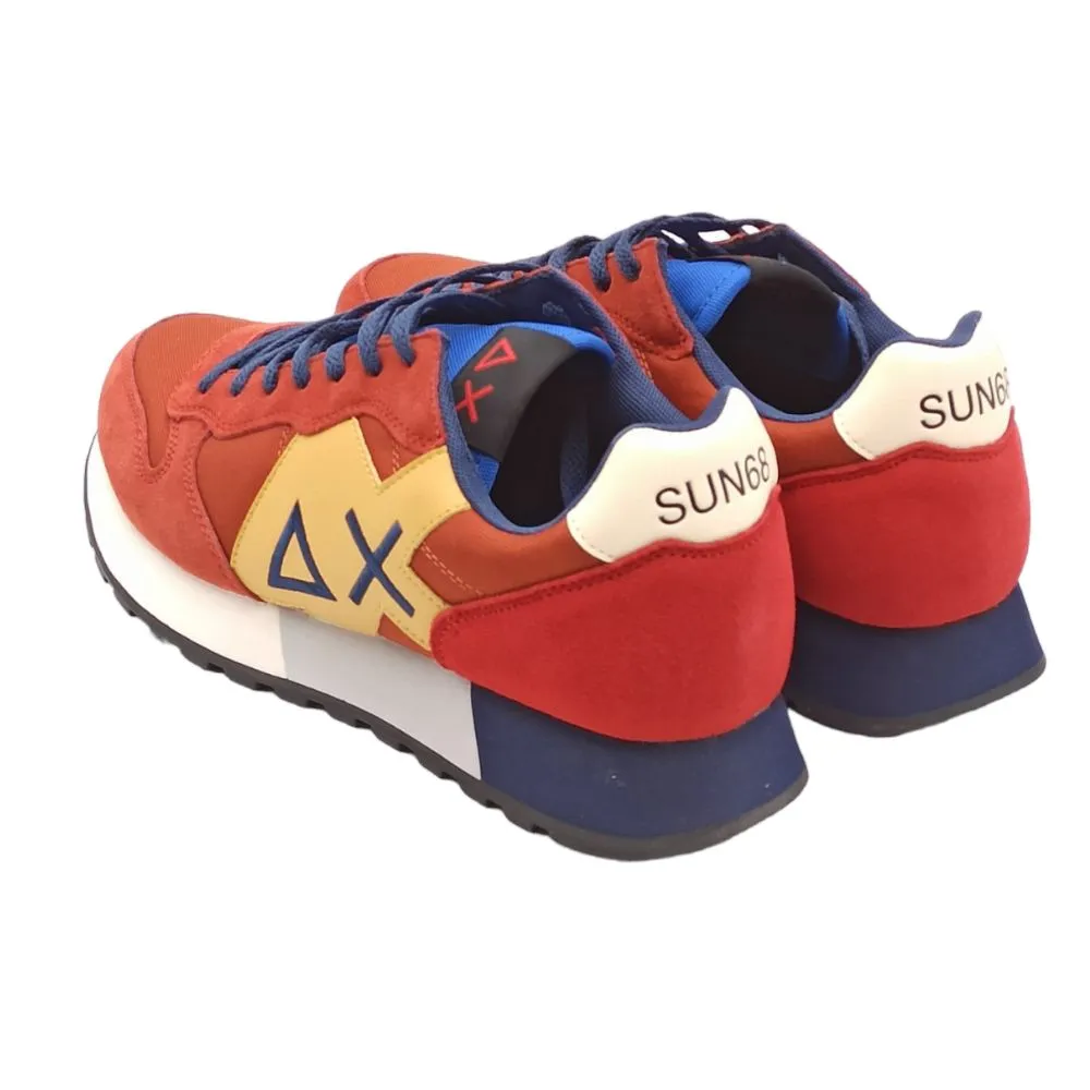 Sneaker uomo sun68 Z43113 Jaki basic rust