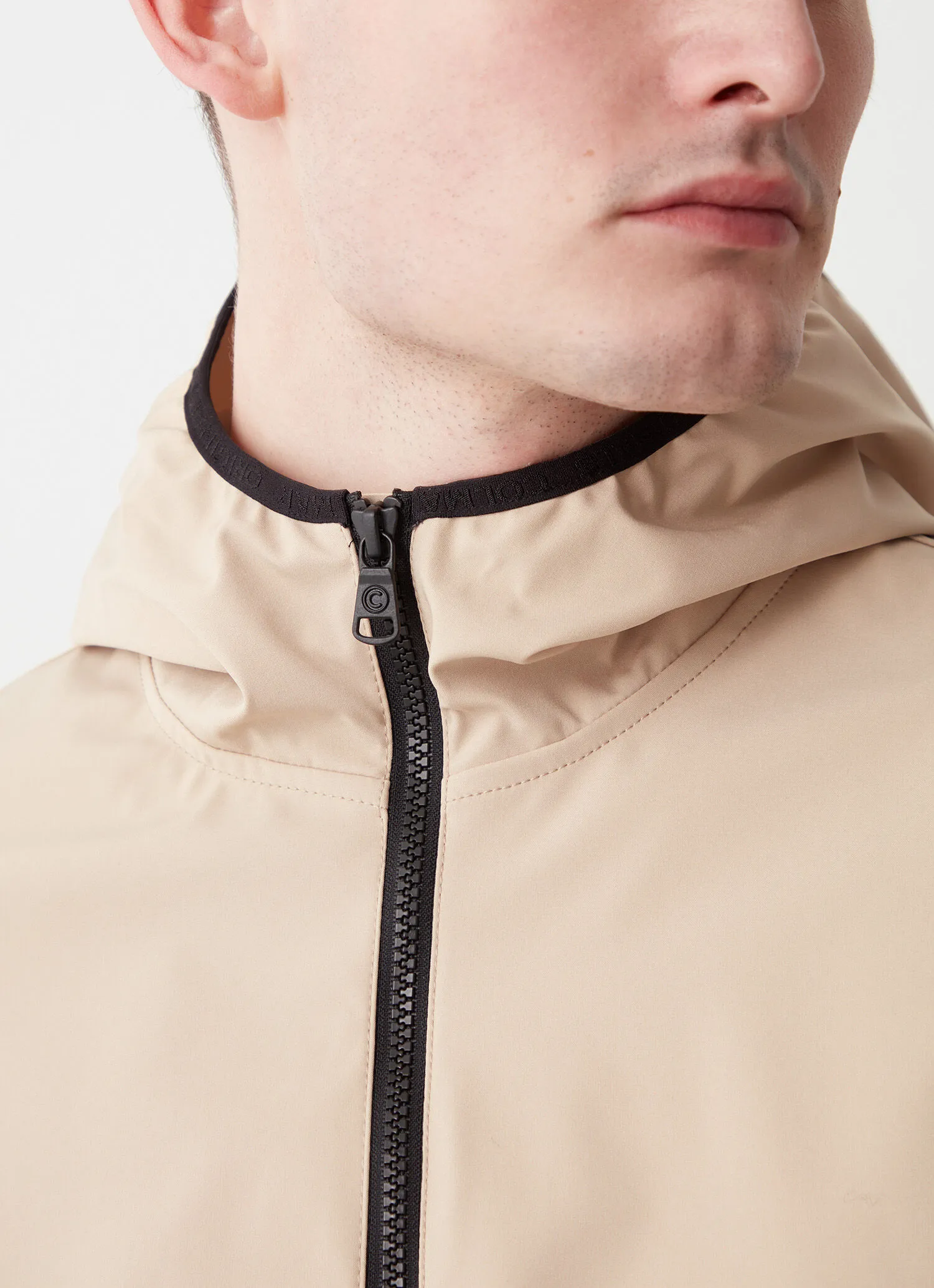 Softshell hooded jacket