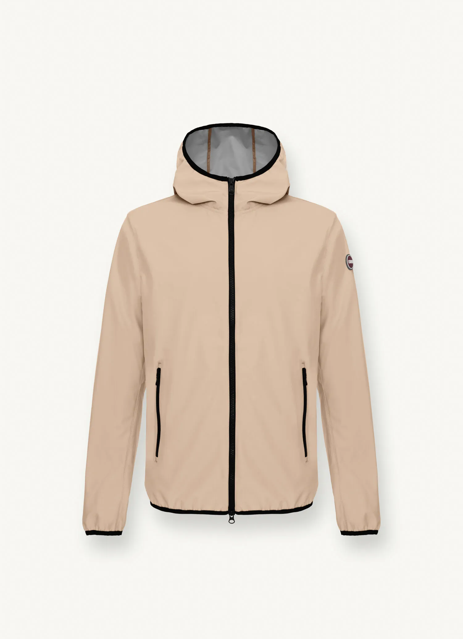 Softshell hooded jacket