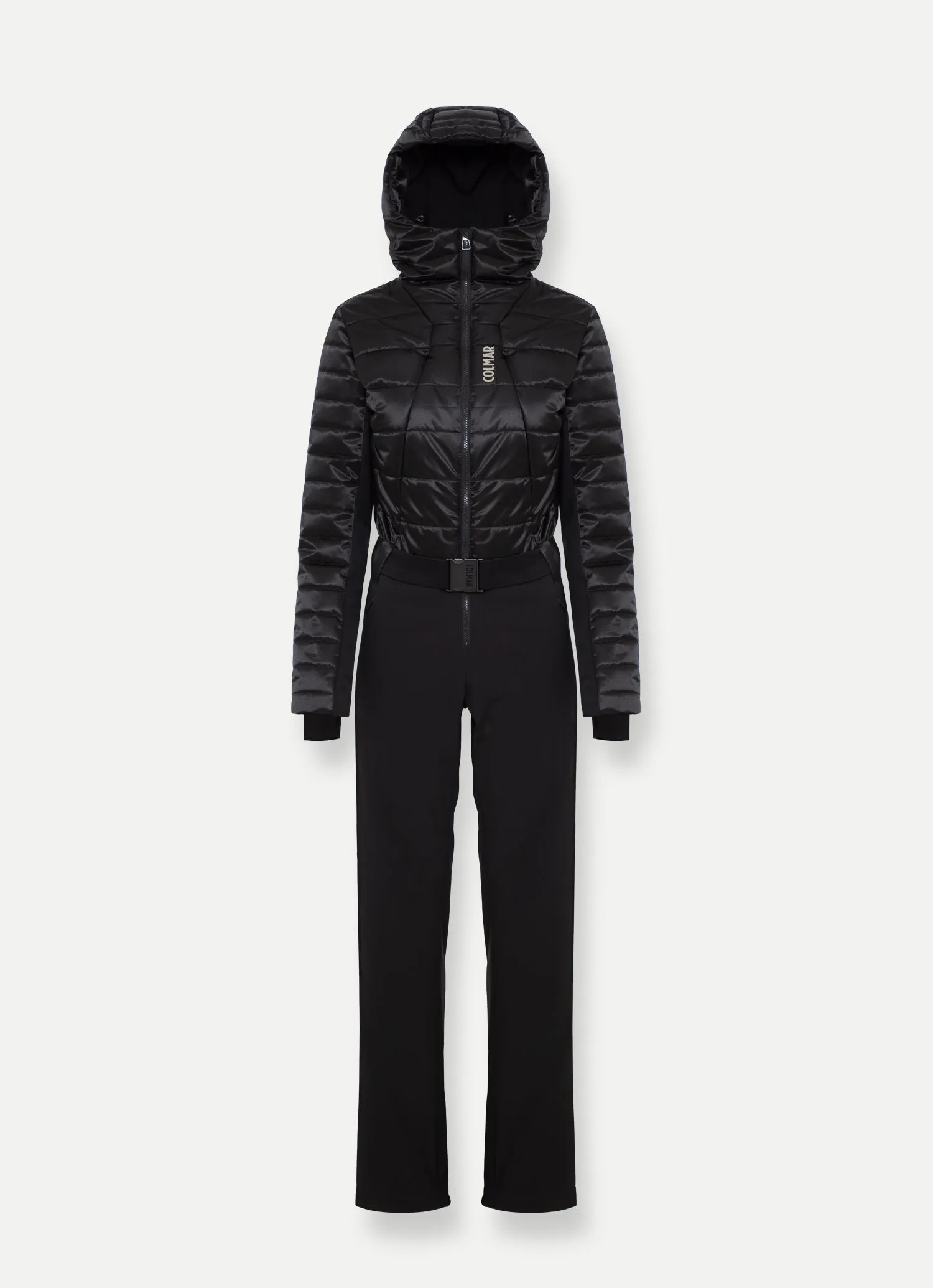 Stretch softshell ski suit