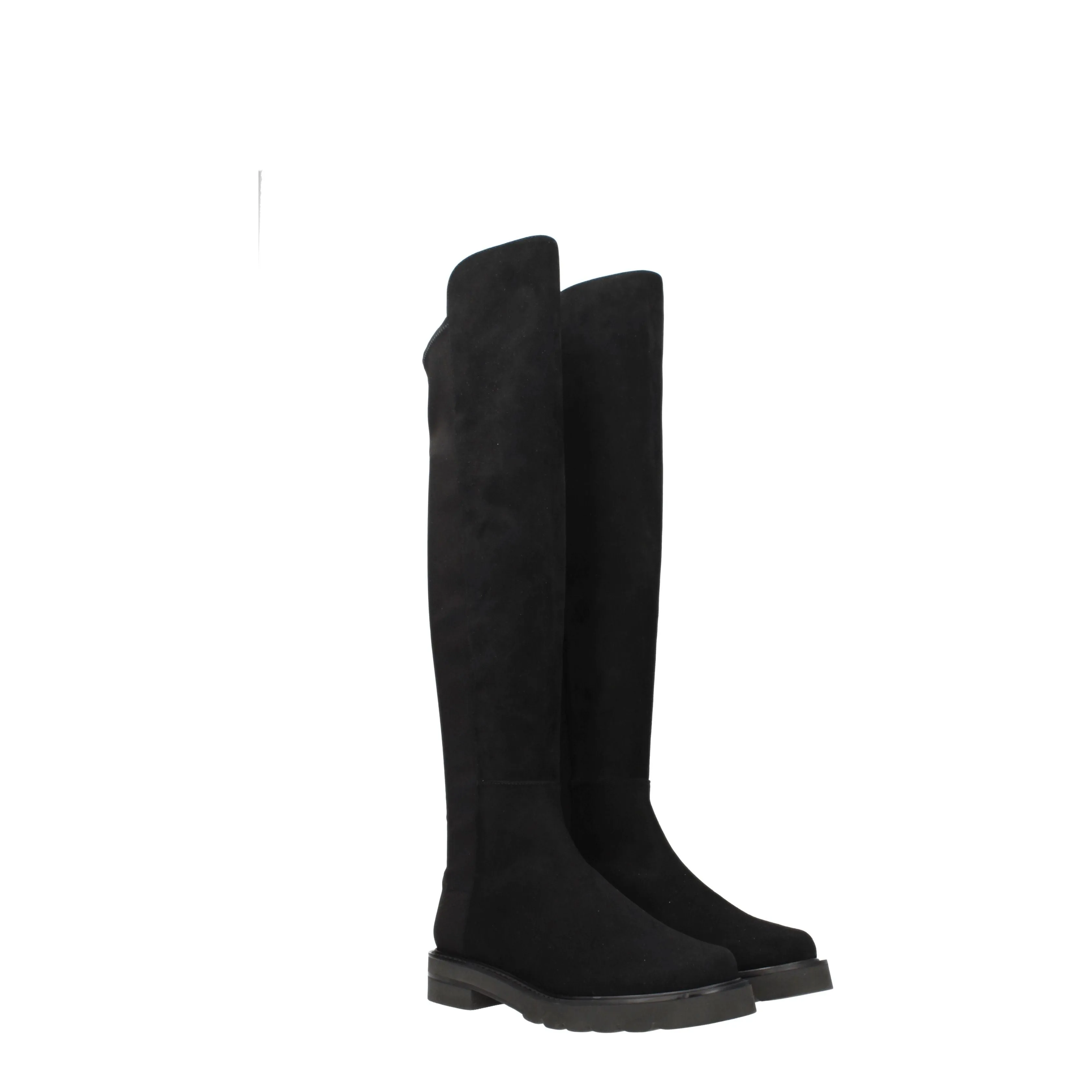 Stuart Weitzman Stivali 5050 Donna Camoscio Nero