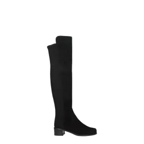 Stuart Weitzman Stivali Reserve Donna Camoscio Nero