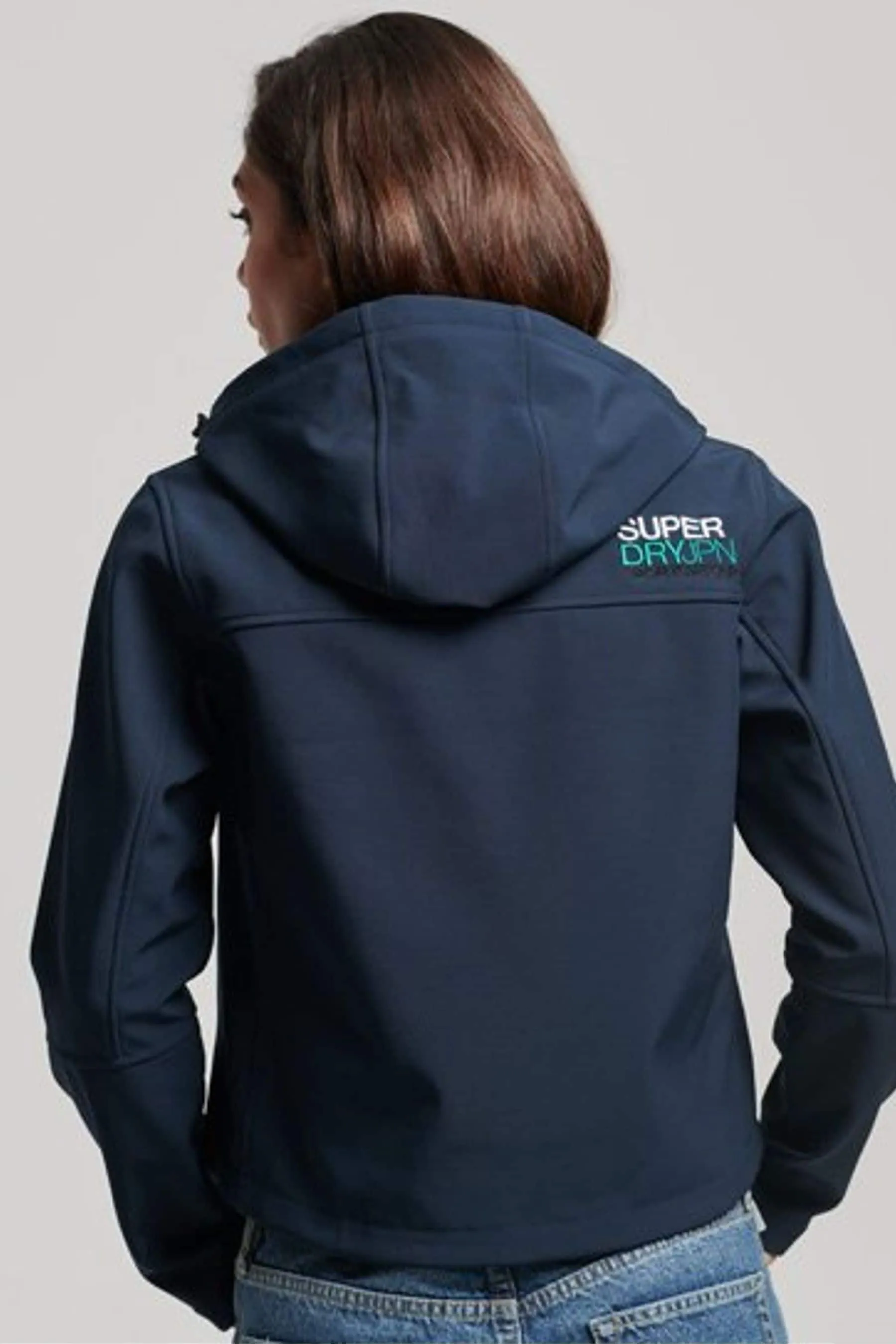 Superdry Code - Giacca softshell Con cappuccio stile trekking    