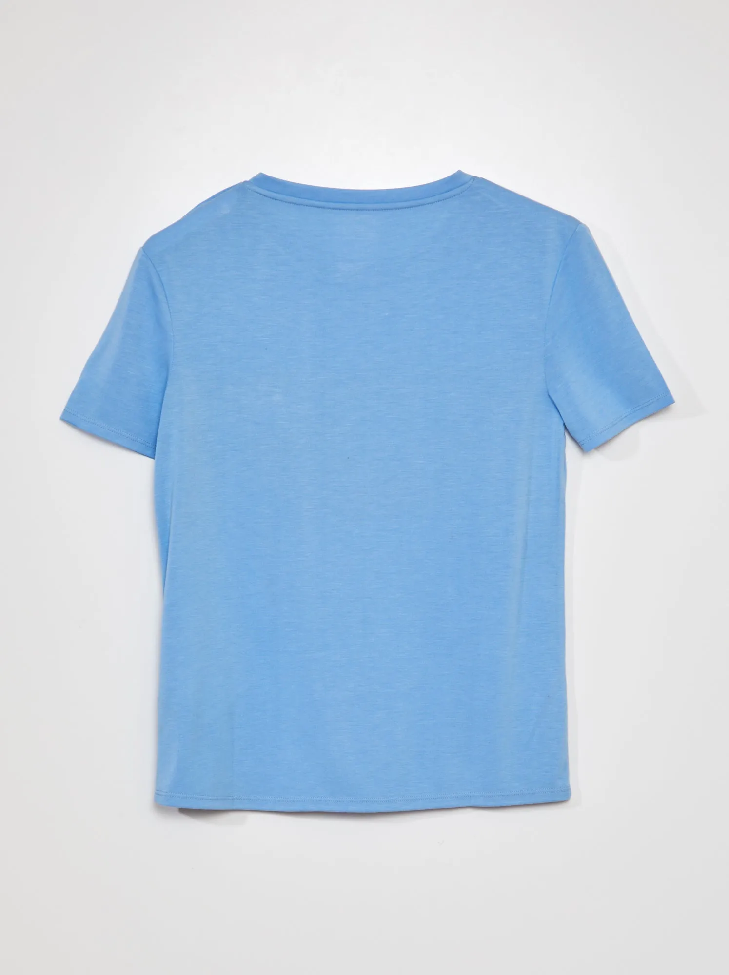 T-shirt tinta unita - So Easy - BLU