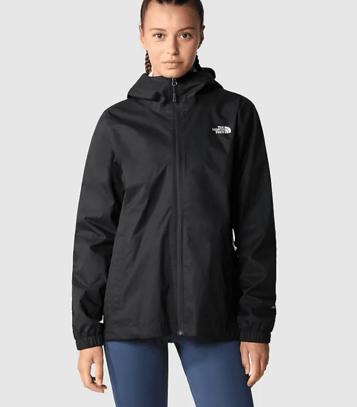 THE NORTH FACE W QUEST JACKET Tnf Black/ Foil Grey giacca impermeabile donna