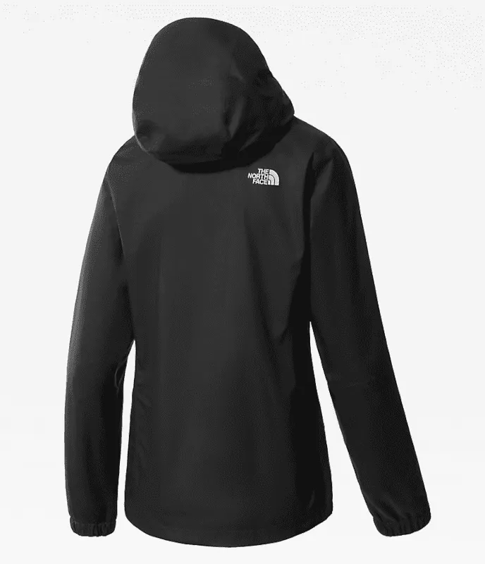 THE NORTH FACE W QUEST JACKET Tnf Black/ Foil Grey giacca impermeabile donna