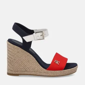 TOMMY HILFIGER STRIPES WEDGE