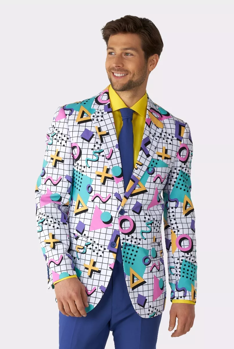 Tuta da festa OppoSuits Forme geometriche