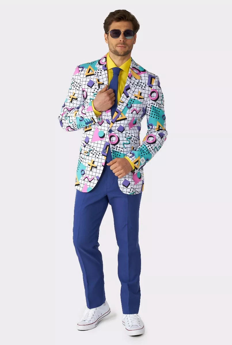 Tuta da festa OppoSuits Forme geometriche