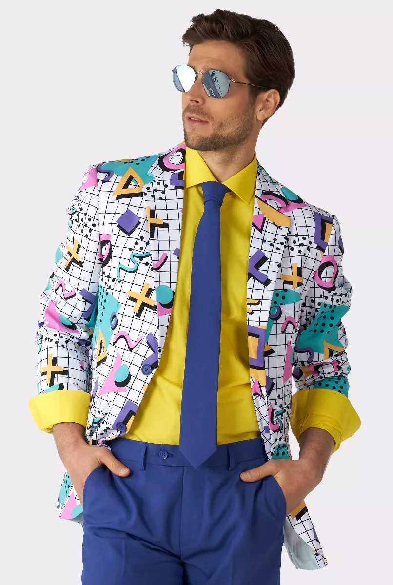 Tuta da festa OppoSuits Forme geometriche