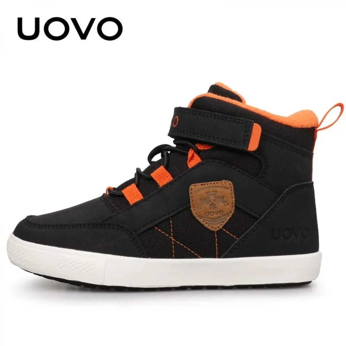 Uovo 2023 nuovo arrivo classico inverno bambini scarpe da passeggio calda fodera in peluche moda bambini calzature scarpe da gin