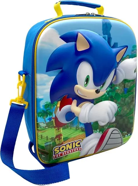 Zaino 3D Sonic per bambini